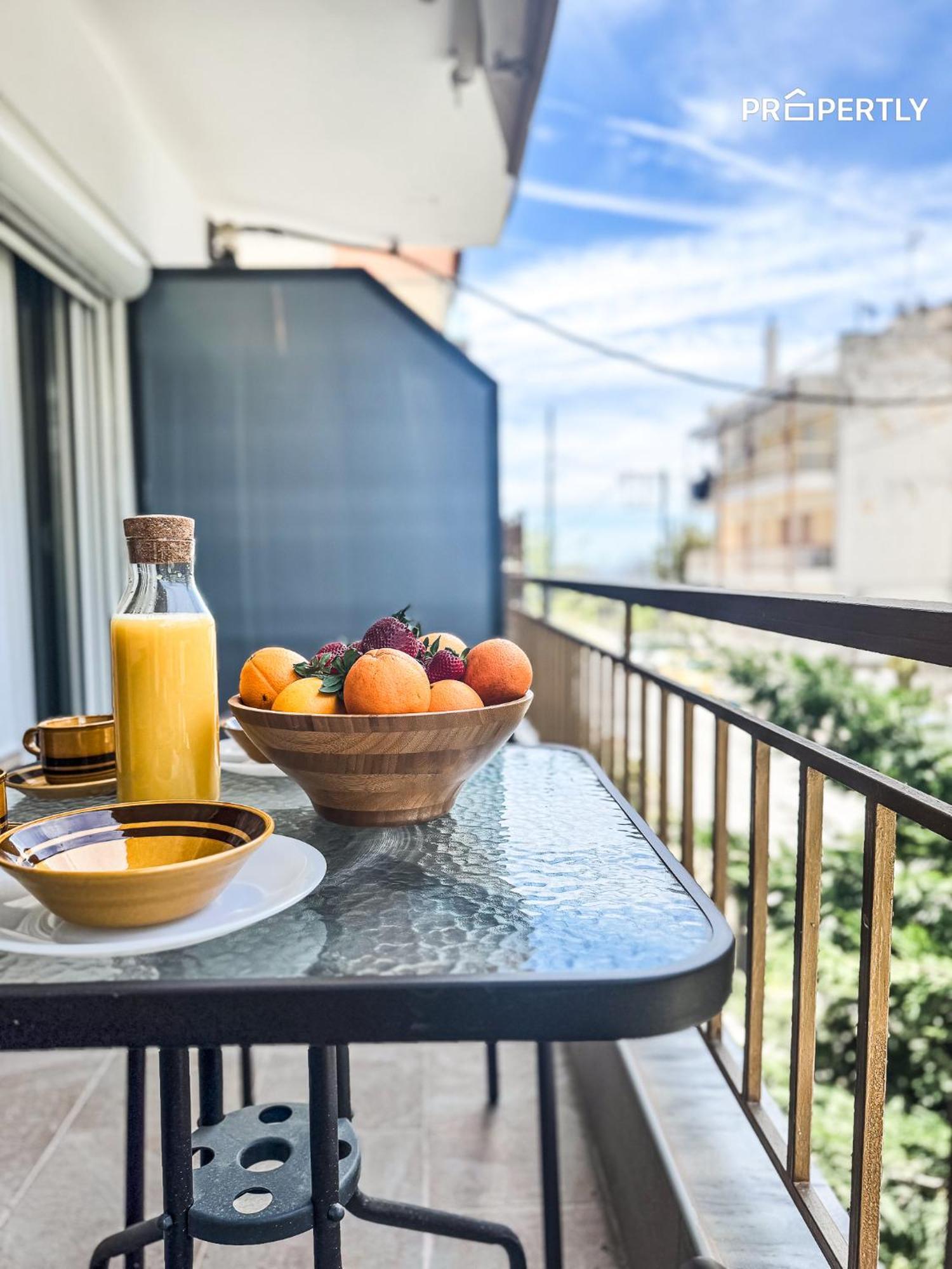 Seaside Retreat #Propertly Apartment Nea Kallikrateia Cameră foto